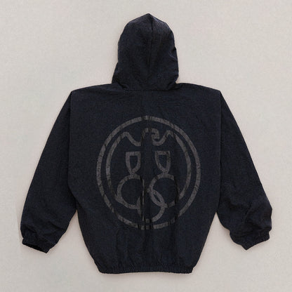 Yeezy Windbreaker Zip-Up Printed - Charcoal