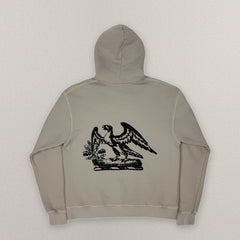 Yeezy 2017 Calabasas Eagle Crest Hoodie In Mist view 1