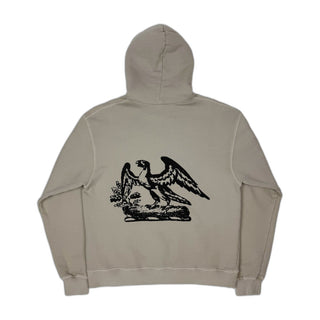 Yeezy 2017 Calabasas Eagle Crest Hoodie In Mist