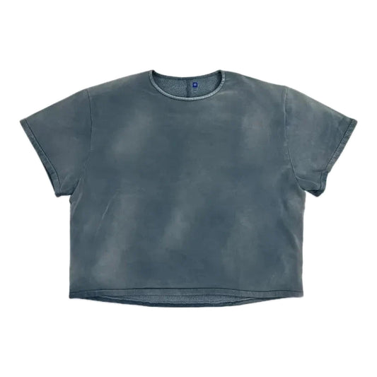 YEEZY GAP Fleece Yoke Tee "Bluestone"