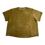 Yeezy Gap Engineered By Balenciaga Fleece Yoke Tee Bronze view 1